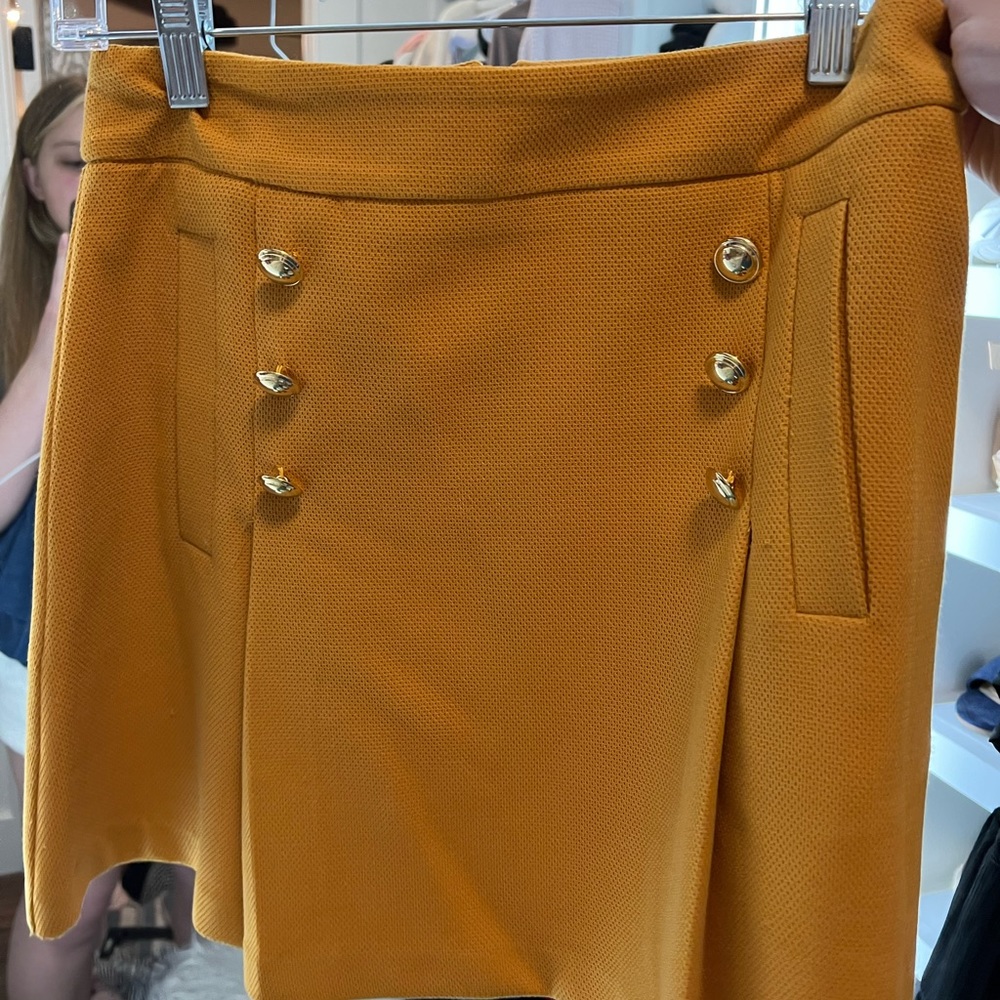 Yellow skirt
